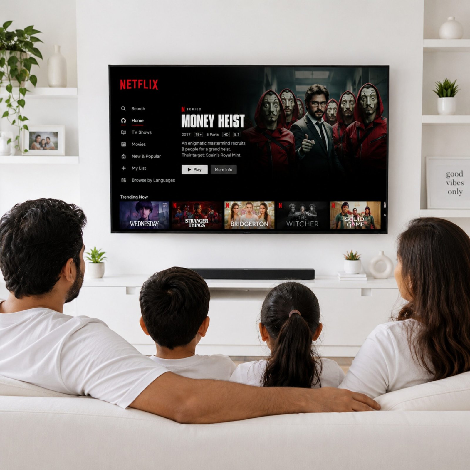 Netflix Premium Shared Accounts